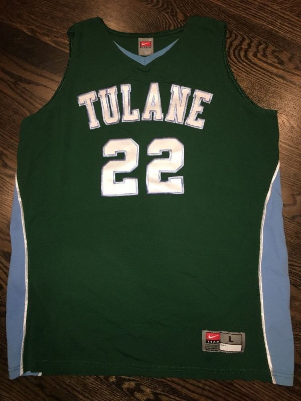 Tulane Replica Basketball Jersey – Campus Connection