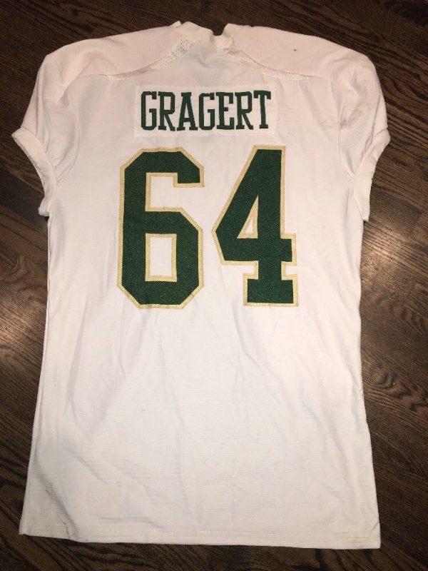 Game Worn Used Colorado State Rams Football Jersey #64 Size XXL GRAGERT ...