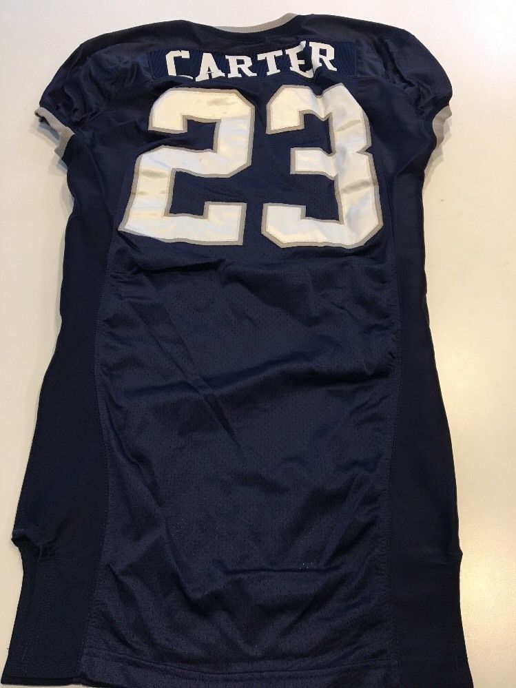 Game Worn Used Nike Rice Owls Football Jersey Size M #23 Carter – D1Jerseys