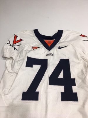 Game Worn Used Virginia UVA Cavaliers Cavs Football Jersey Nike Size 46 ...