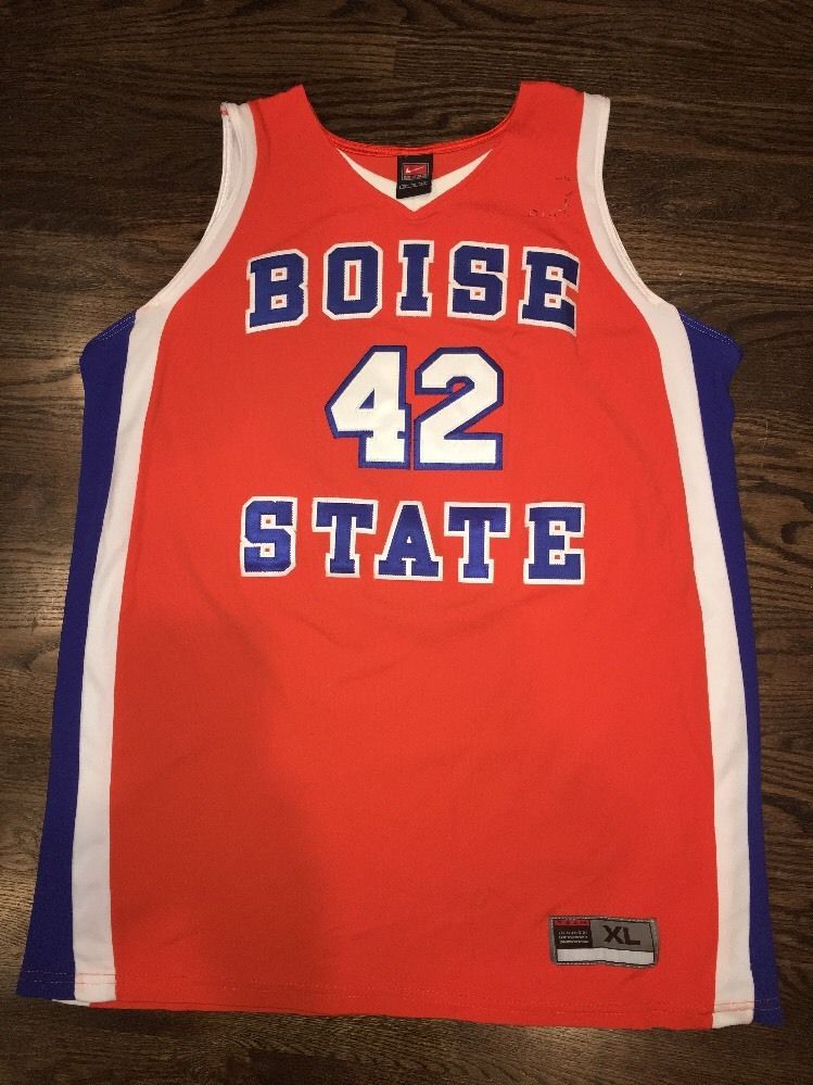 Men's ProSphere #1 Royal Boise State Broncos Basketball Jersey