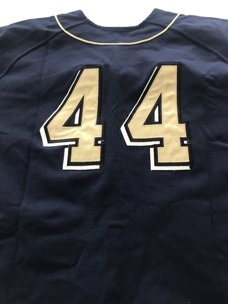 Game Worn Used Pittsburgh Panthers Baseball Jersey Pitt Nike Size 48 ...