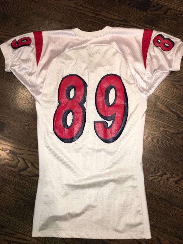 Game Worn Used Cornell Big Red Football Jersey Russell #89 Size L ...