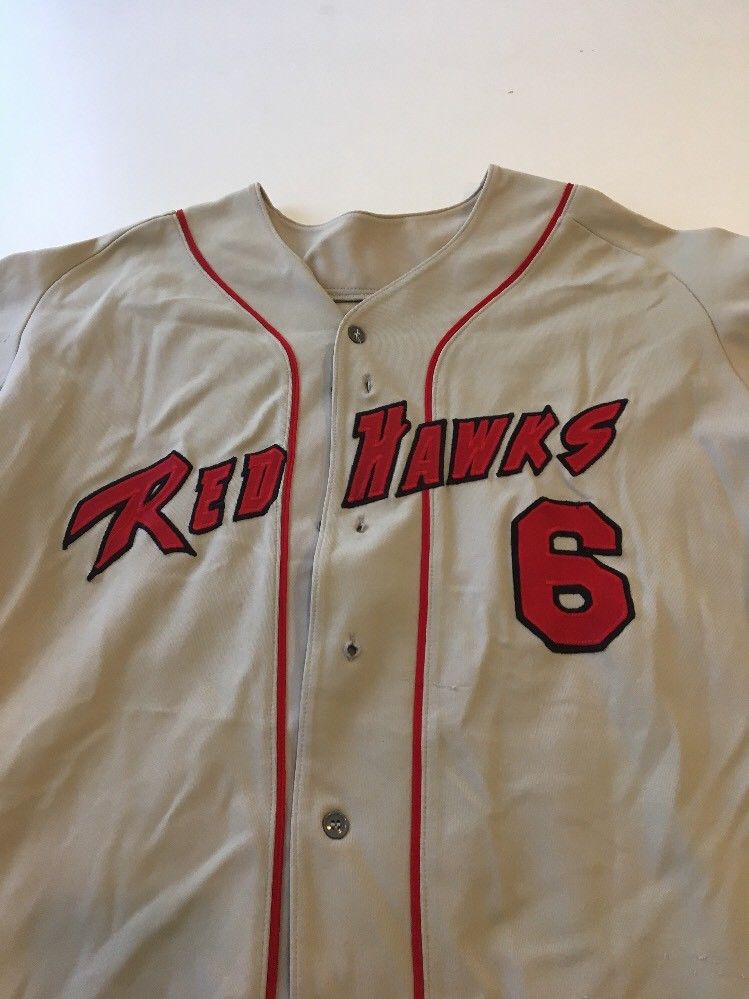 Game Worn Used Miami Red Hawks Baseball Jersey Size 48 #6 – D1Jerseys