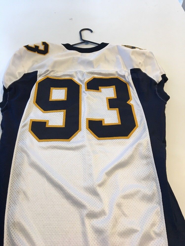 Game Worn Used Nike Cal Golden Bears Football Jersey #93 Size Large ...