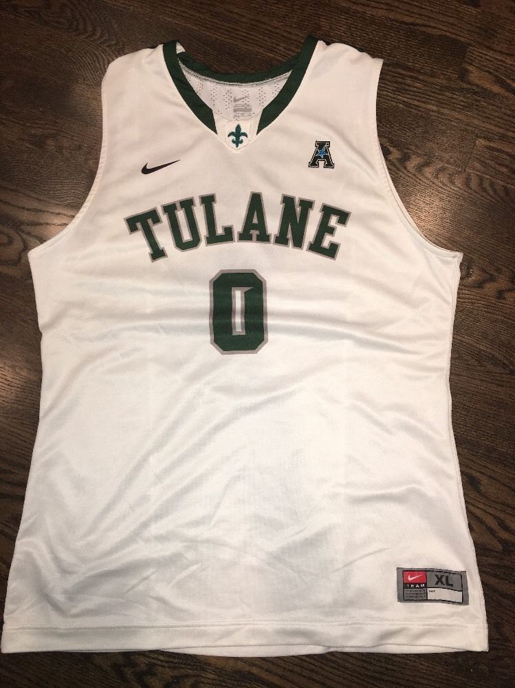 Tulane Green Wave Basketball Jersey 