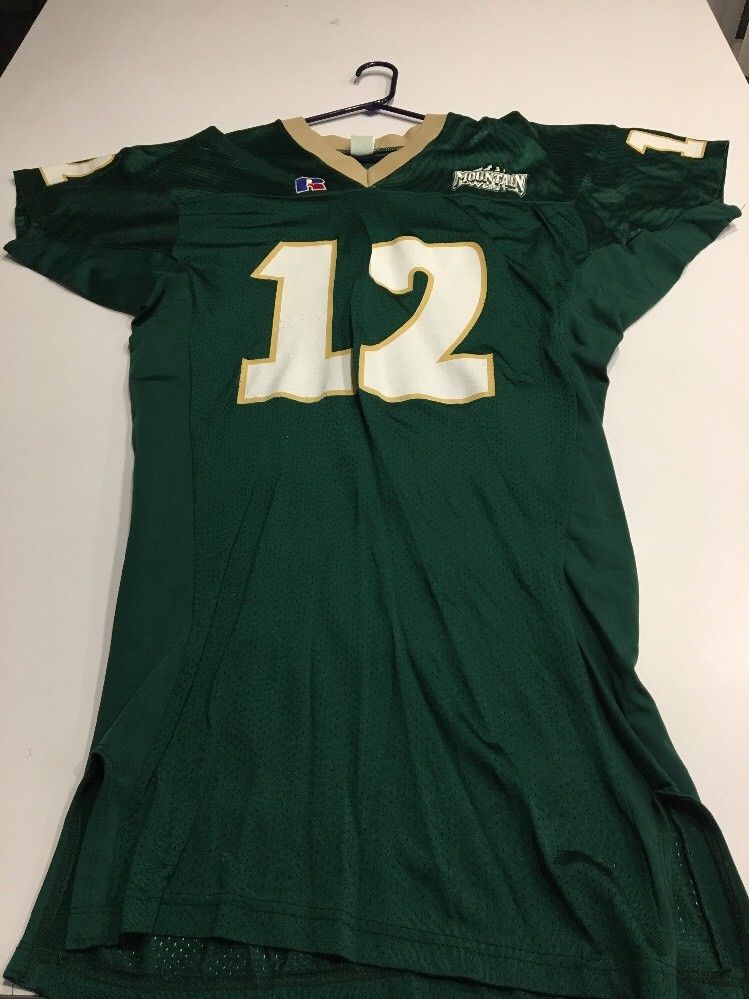 Game Worn Used Colorado State Rams Football Jersey #12 Russell Size 46 ...